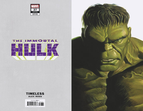 Immortal Hulk #37 Alex Ross Hu lk Timeless Var