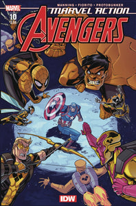 Marvel Action Avengers #10 2nd Ptg (C: 0-1-0)