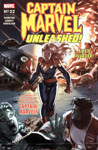 Captain Marvel #22 Clarke Capt ain Marvel Unleashed Horror Va