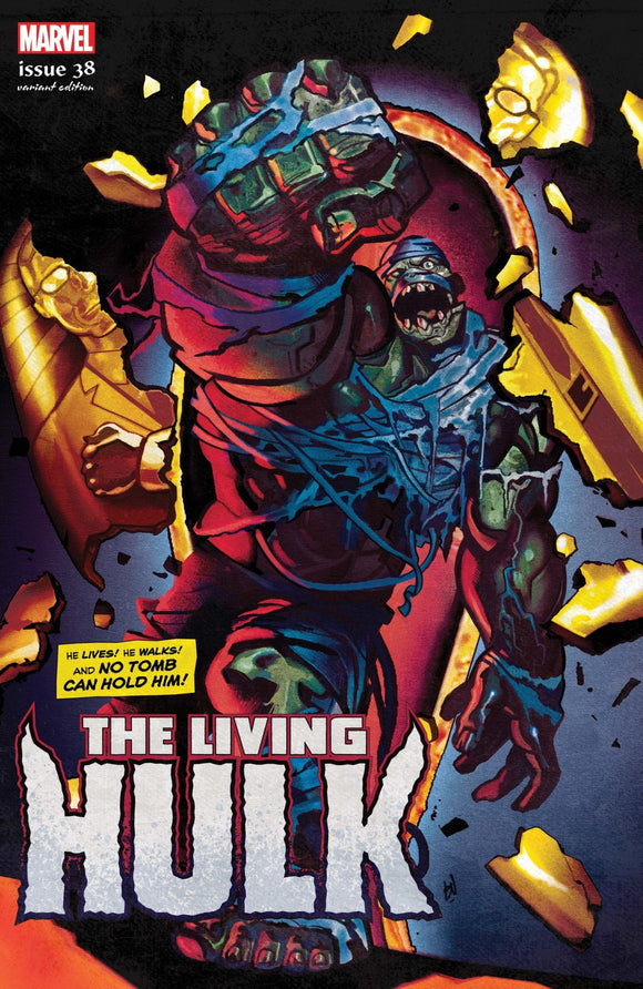 Immortal Hulk #38 Del Mundo Li ving Hulk Horror Var