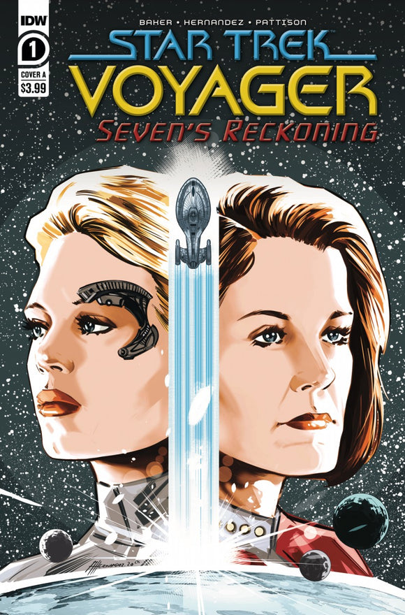 Star Trek Voyager Sevens Recko ning #1 (Of 4) Cvr A  Hernande