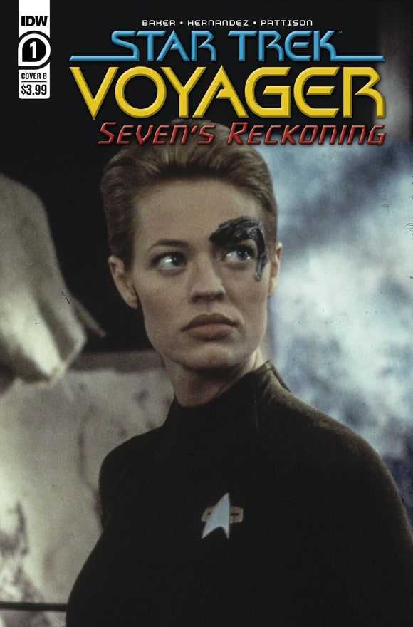 Star Trek Voyager Sevens Recko ning #1 (Of 4) Cvr B Photo