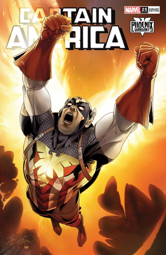 Captain America #25 Larocca Ca ptain America Phoenix Var