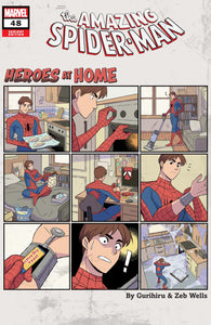 Amazing Spider-Man #48 Gurihir u Heroes At Home Var