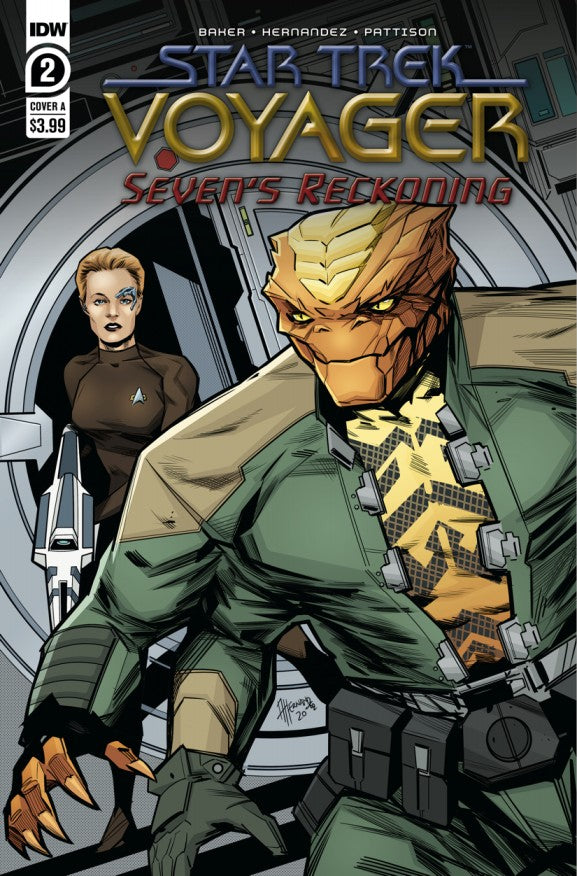 Star Trek Voyager Sevens Recko ning #2 (Of 4) Cvr A  Hernande