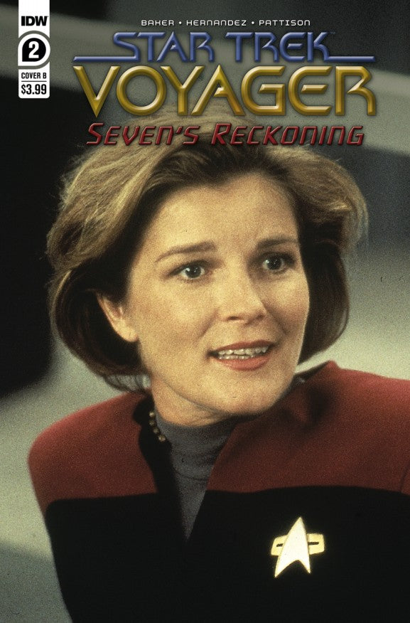 Star Trek Voyager Sevens Recko ning #2 (Of 4) Cvr B Photo