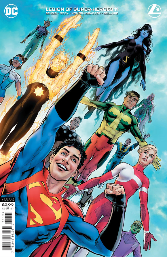 Legion Of Super Heroes #11 Noc ola Scott Var Ed