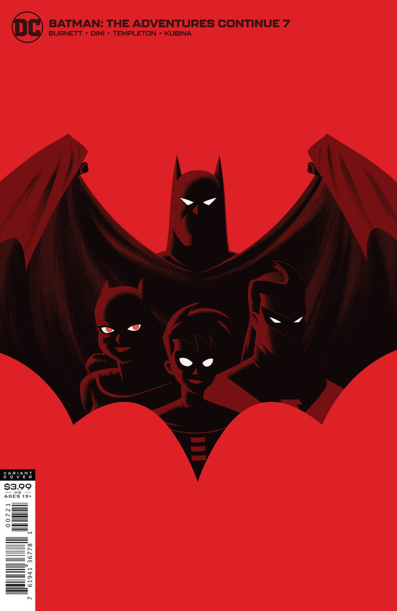 Batman The Adventures Continue #7 (Of 6) Justin Erickson Var