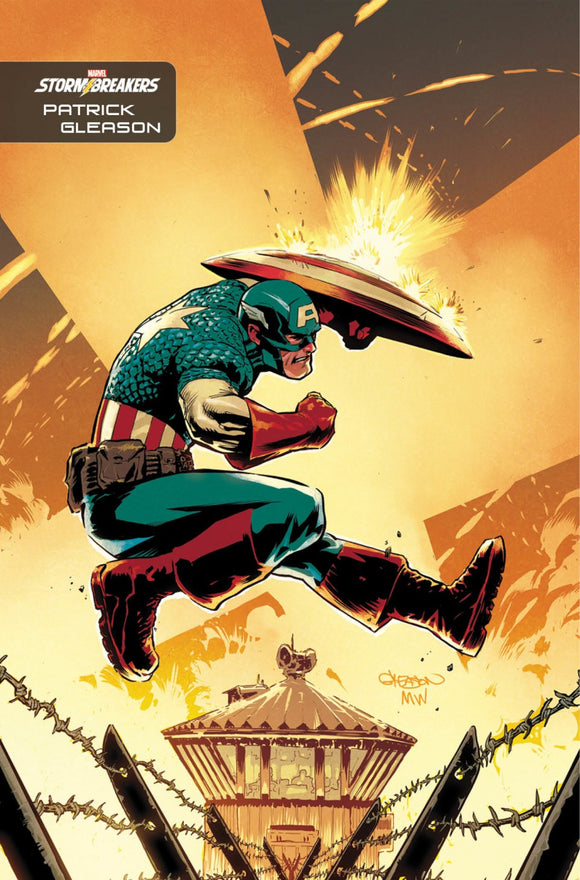 Captain America #27 Gleason St ormbreakers Var (Net)