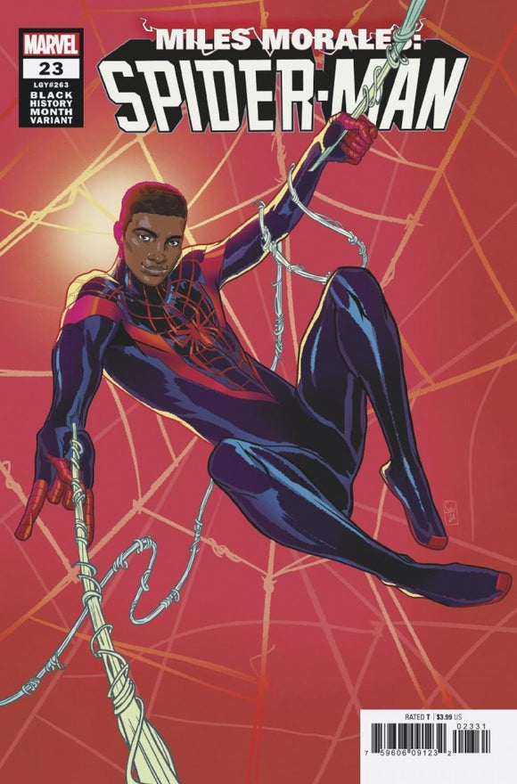 Miles Morales Spider-Man #23 S ouza Black History Var Kib