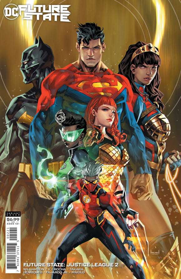 Future State Justice League #2 Cardstock Var Ed