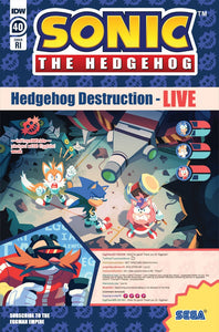 Sonic The Hedgehog #40 10 Copy Incv Fourdraine (Net) (C: 1-0