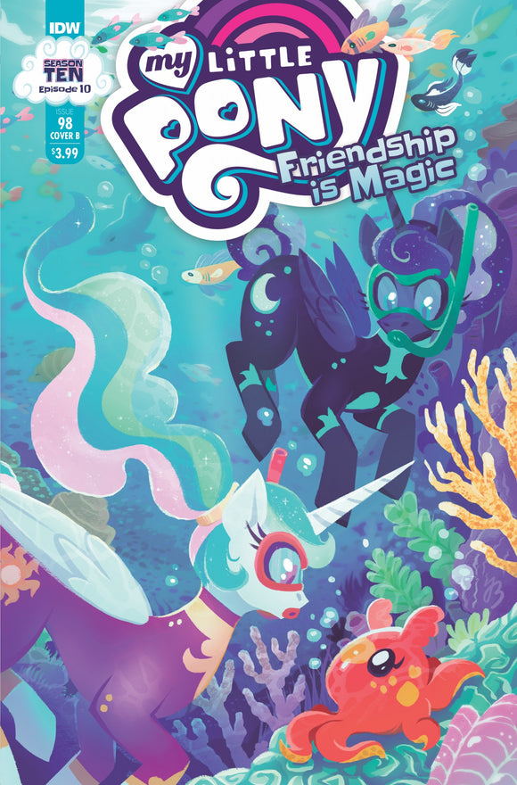 My Little Pony Friendship Is M agic #98 Cvr B Justasuta (C: 1