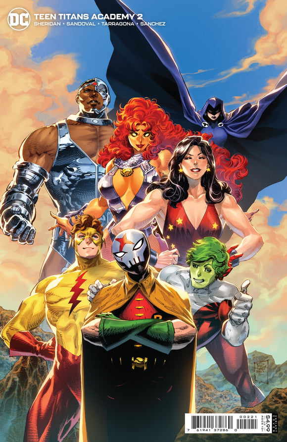 Teen Titans Academy #2 Cvr B T an Cardstock Var