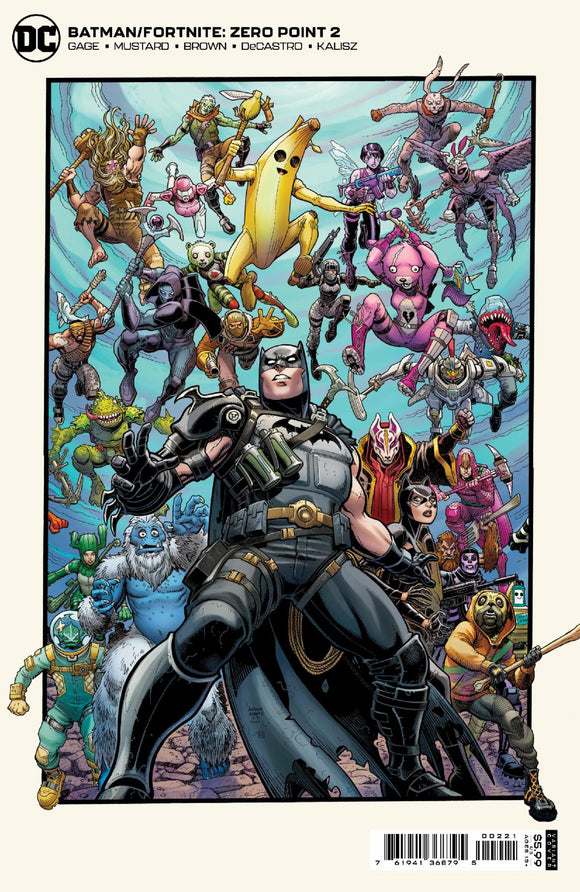 Batman Fortnite Zero Point #2 Cardstock Var