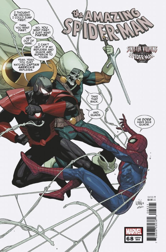 Amazing Spider-Man #68 Yu Spid er-Man Villains Var