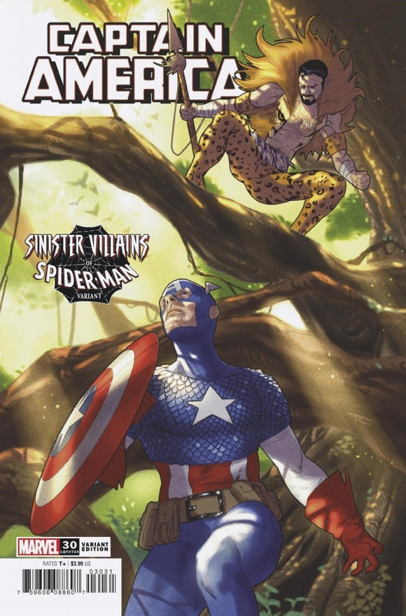 Captain America #30 Clarke Spi der-Man Villains Var