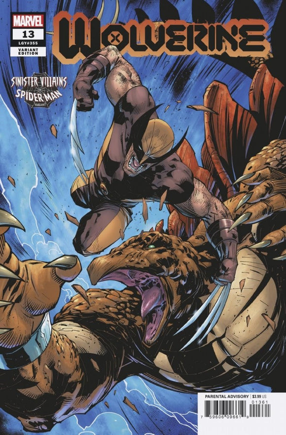 Wolverine #13 Benjamin Spider- Man Villains Var Gala