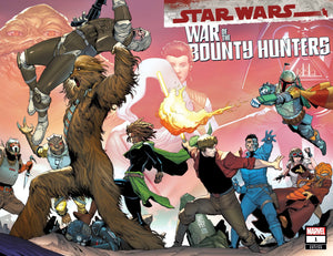 Star Wars War Bounty Hunters # 1 (Of 5) Camuncoli Wrpad Var