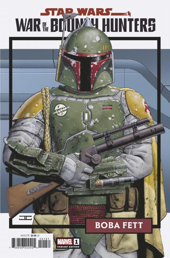 Star Wars War Bounty Hunters # 1 (Of 5) Trading Card Var