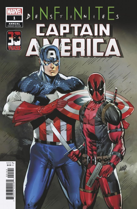 Captain America Annual #1 Lief eld Deadpool 30th Var