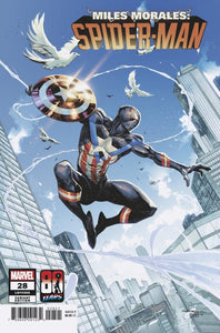 Miles Morales Spider-Man #28 C aptain America 80th Var