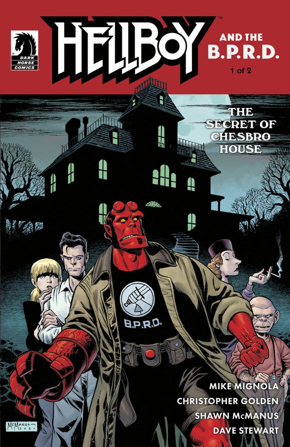Hellboy & Bprd Secret Of Chesb ro House #1 (Of 2) Cvr A Mcman