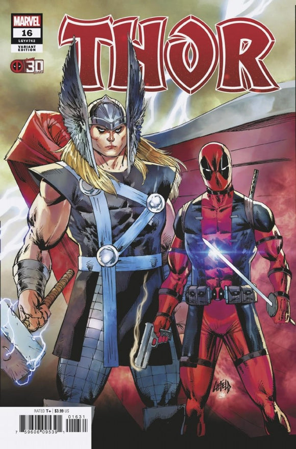 Thor #16 Liefeld Deadpool 30th Var