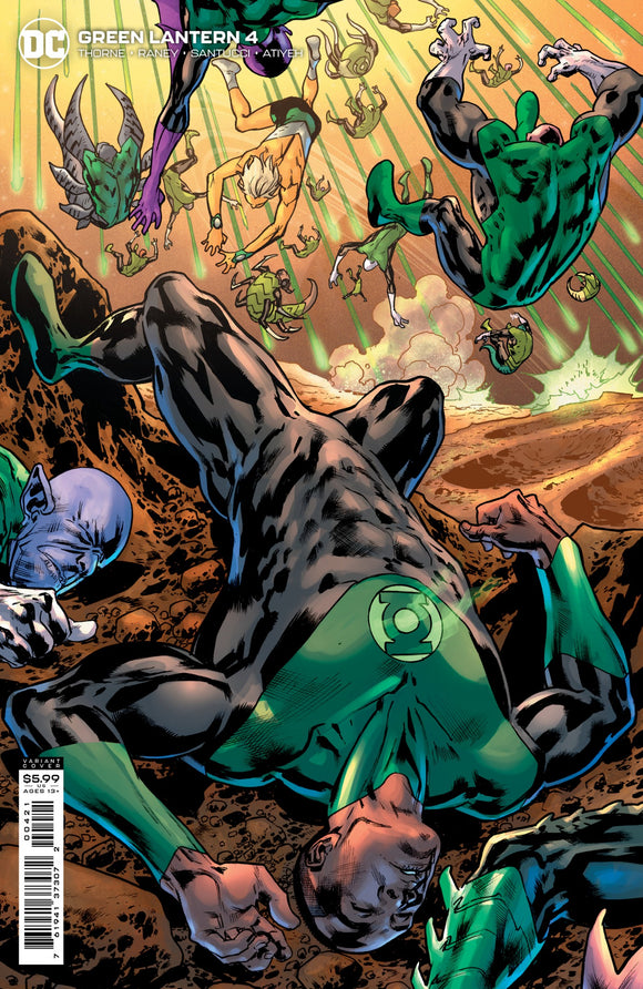 Green Lantern #4 Cvr B Cardsto ck Hitch Var