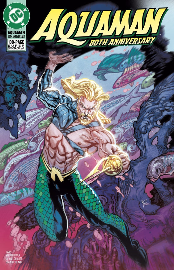 Aquaman 80th Annv Spectacular #1 Cvr G 1990s Var