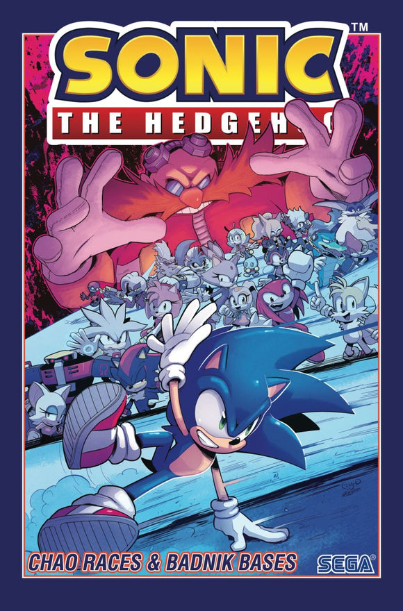 Sonic The Hedgehog Tp Vol 09 C hao Races & Badnik Bases (C: 1