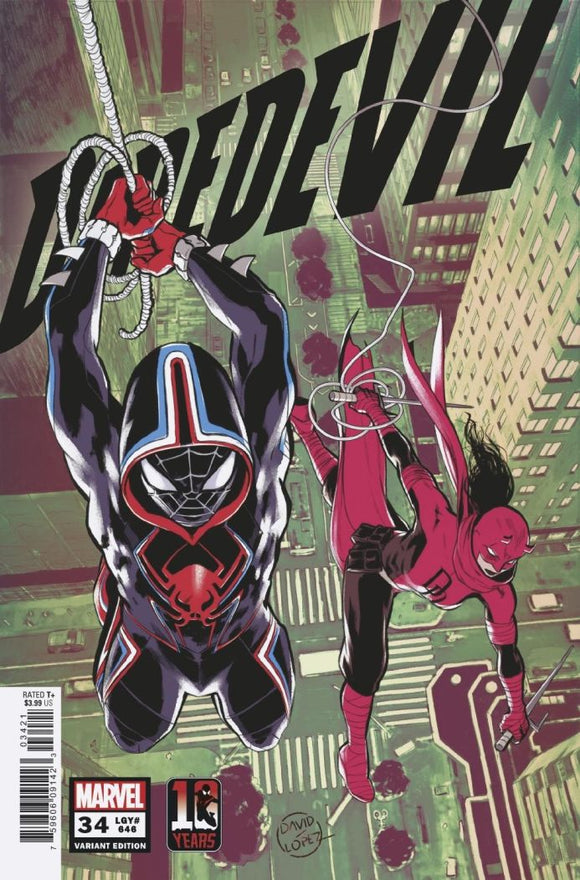 Daredevil #34 Miles Morales 10 th Anniv Var