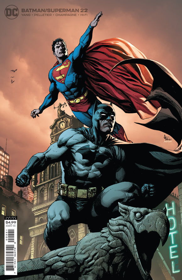 Batman Superman #22 Cvr B Gary Frank Card Stock Var