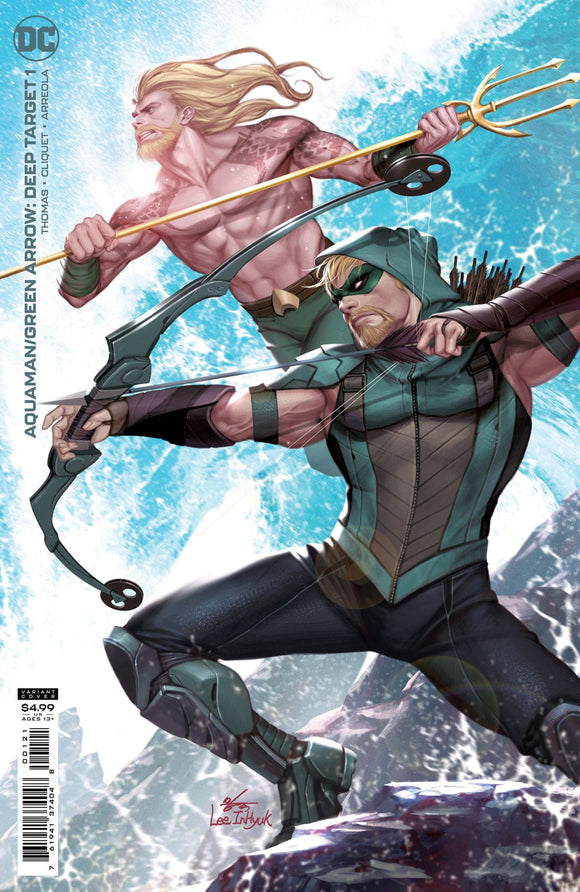 Aquaman Green Arrow Deep Targe t #1 (Of 7) Cvr B Lee Card Sto