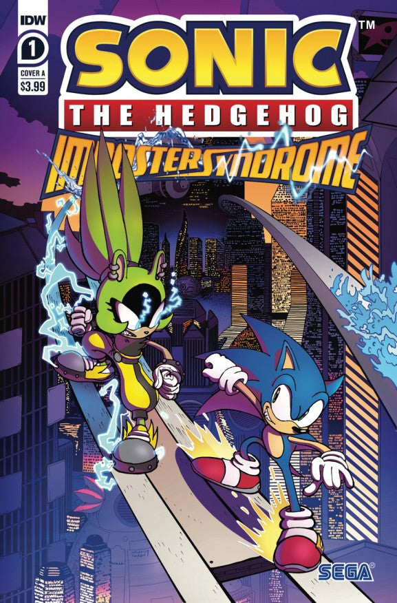 Sonic Hedgehog Imposter Syndro me #1 (Of 4) Cvr A Fonseca (C: