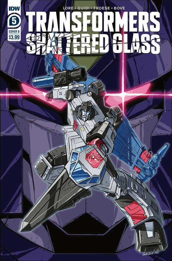 Transformers Shattered Glass # 5 (Of 5) Cvr B Guidi