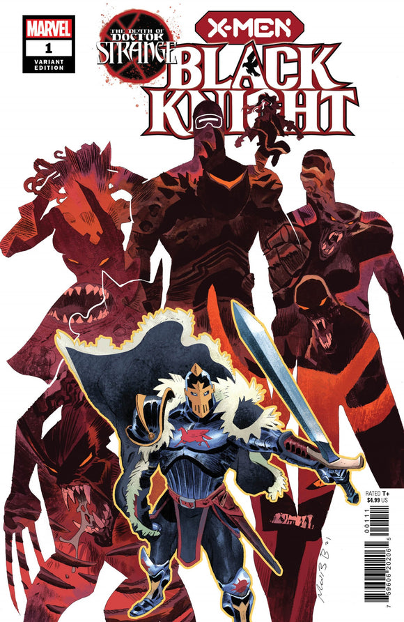 Death Doctor Strange X-Men Bla ck Knight #1 Bergara Var