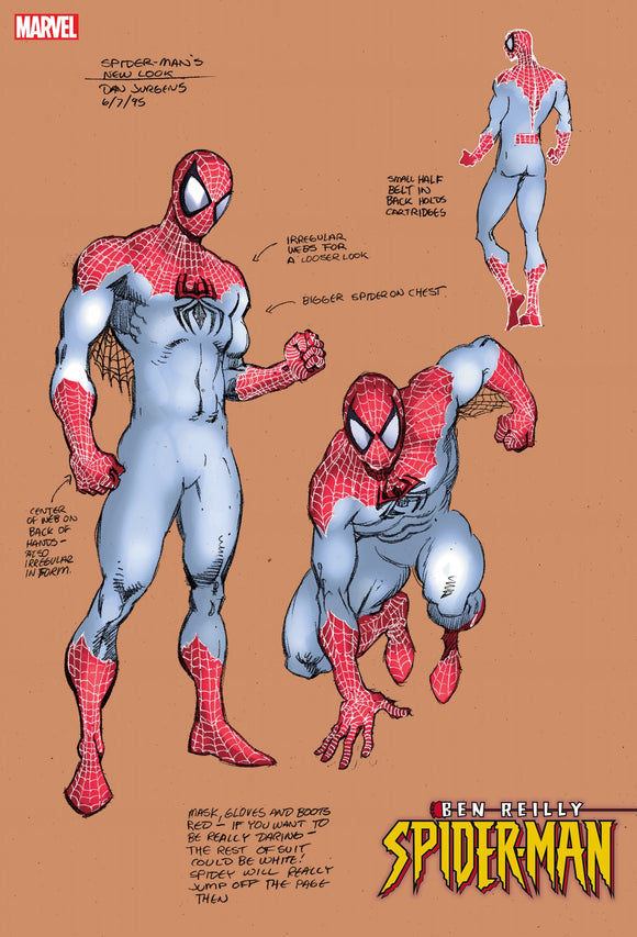 Ben Reilly Spider-Man #1 Jurge ns Design Var