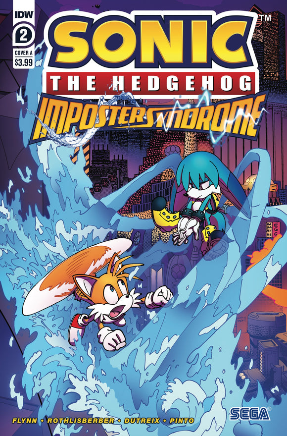Sonic Hedgehog Imposter Syndro me #2 (Of 4) Cvr A Fonseca (C: