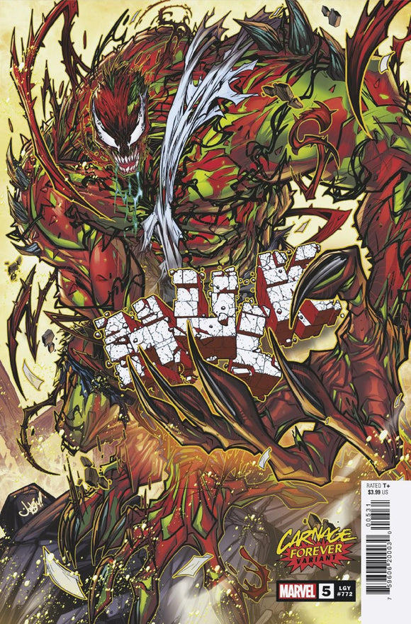 Hulk #5 Meyers Carnage Forever Var