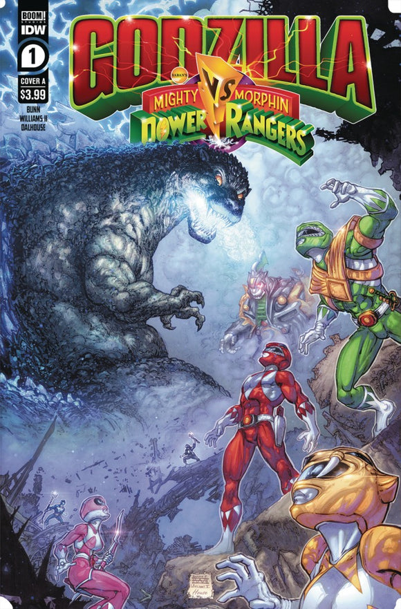 Godzilla Vs Power Rangers #1 ( Of 5) Cvr A  Freddie Williams