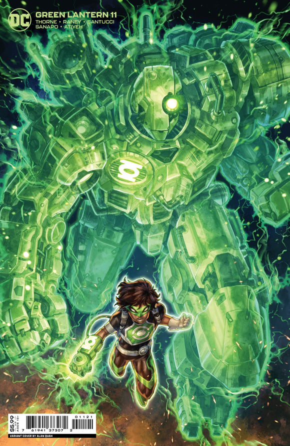 Green Lantern #11 Cvr B Quah C ard Stock Var
