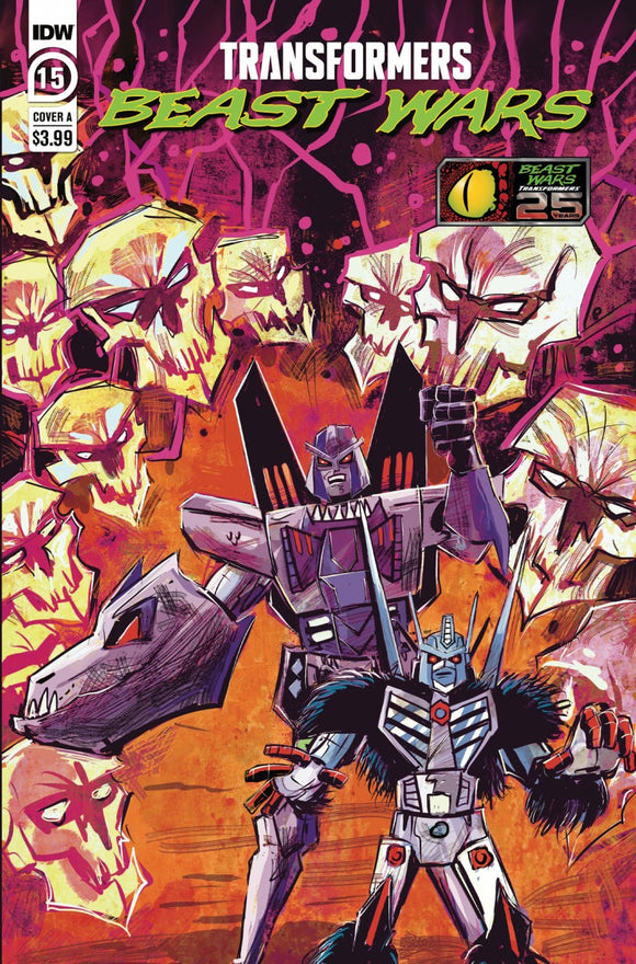 Transformers Beast Wars #15 Cv r A John Jennings