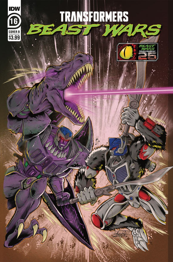 Transformers Beast Wars #16 (O f 17) Cvr B Pugh
