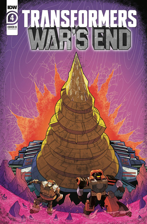 Transformers Wars End #4 (Of 4 ) Cvr B Murphy