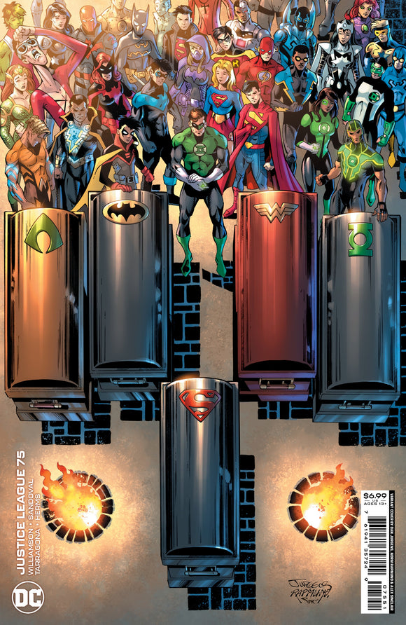 Justice League #75 Cvr D Jurge ns & Rapmund Card Stock Var