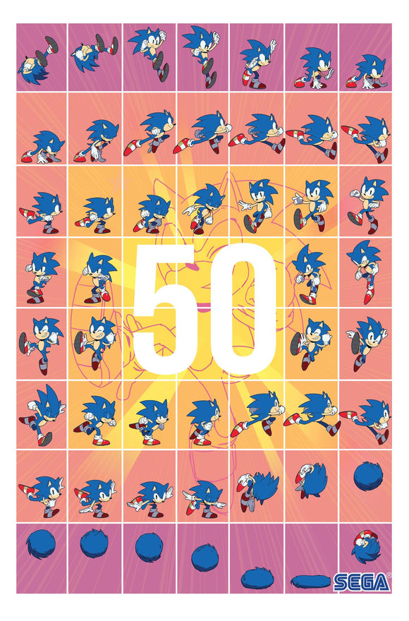 Sonic The Hedgehog #50 Cvr H 2 5 Copy Hesse (Net) (C: 1-0-0)