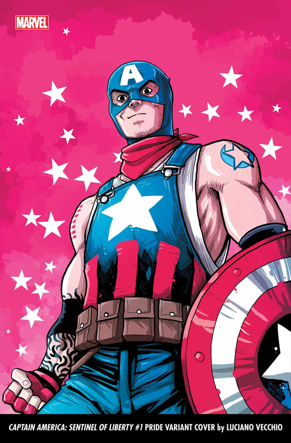 Captain America Sentinel Of Li berty #1 Vecchio Pride Var