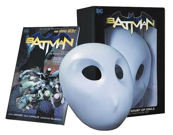 Batman Court Of Owls Mask & Bo ok Set Hc New Ed