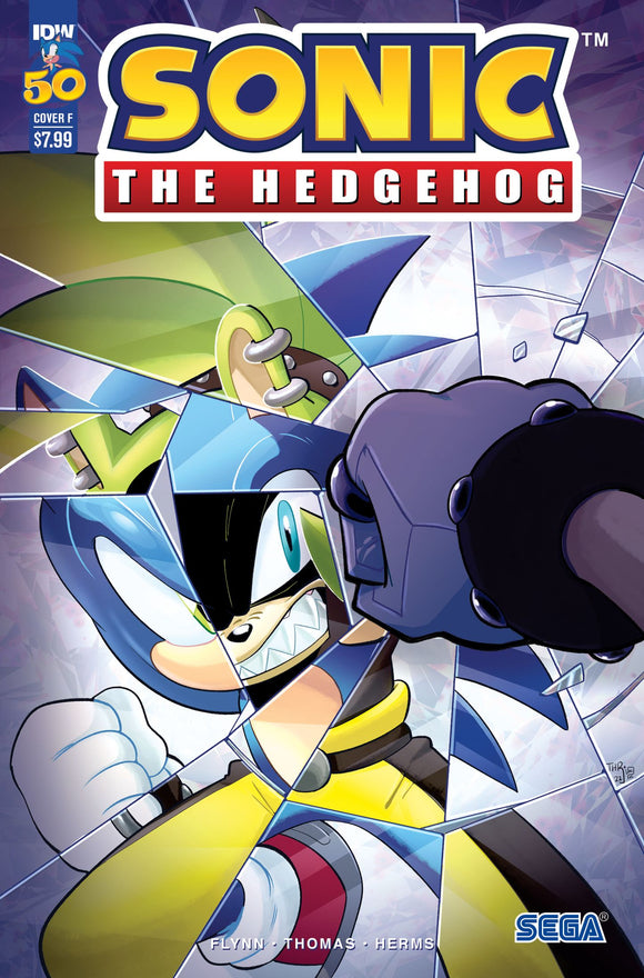 Sonic The Hedgehog #50 Cvr F R othlisberger